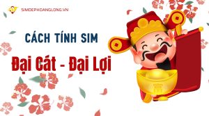 Sim Kim Tâm Cát – Bí Quyết Thu Hút Vượng Khí, Tài Lộc 2 Cách tính sim Đại Cát